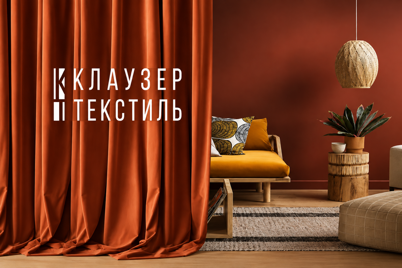 Оранжевое настроение от КЛАУЗЕР ТЕКСТИЛЬ -